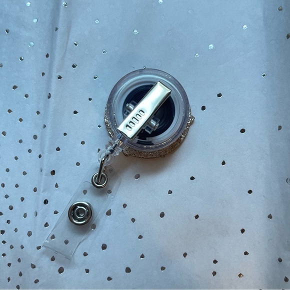 Badge Reel Registered Nurse - Alligator Clip - Picture 3 of 3